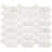 6" x 12" Natural Stone Grid Mosaic Wall Tile-87326989