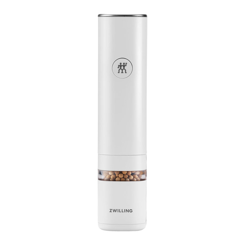 ZWILLING Enfinigy Electric Salt/Pepper Mill, White