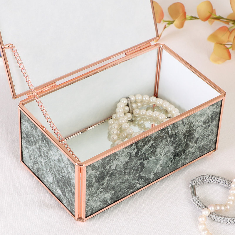 Metal Accessory Box + Mirror