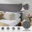 Hayden Boucle Upholstered Platform Bed with Soft Rounded Corners-597151284-596011133