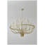 Lustre 36 lumières en fer industriel de style bougie