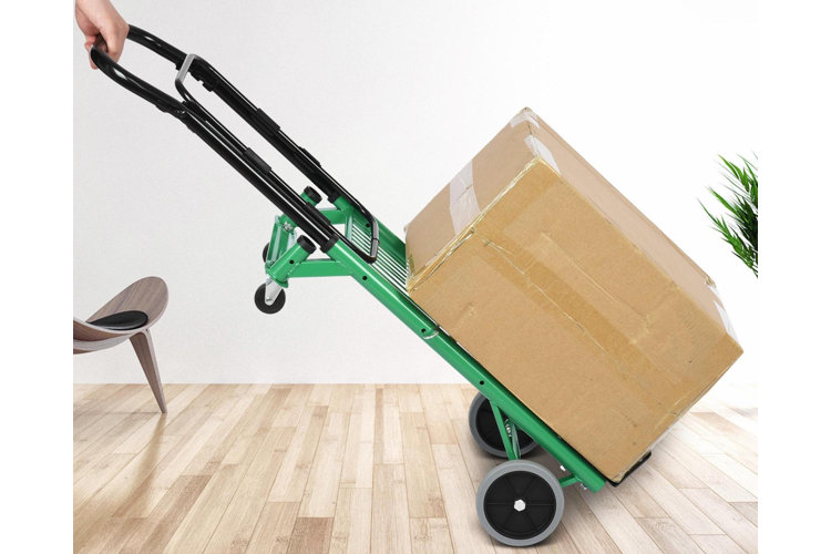 moving dolly with boxes