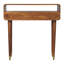 Console incurvée Valenza en bois, brune
