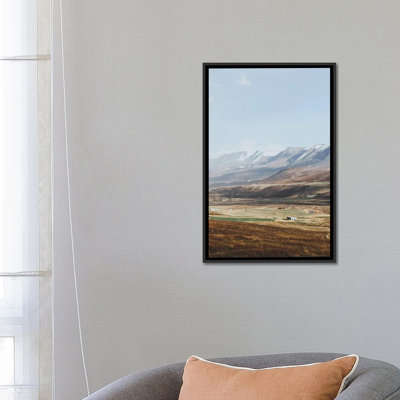 « rural islande ii » par luke anthony gram, reproduction d’impression sur toile tendue