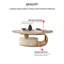 Phillis Pedestal Coffee Table with Storage