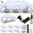 10x30 Pop Up Canopy Tent with 8 Removable Sidewalls, Easy Setup Canopy-100783850