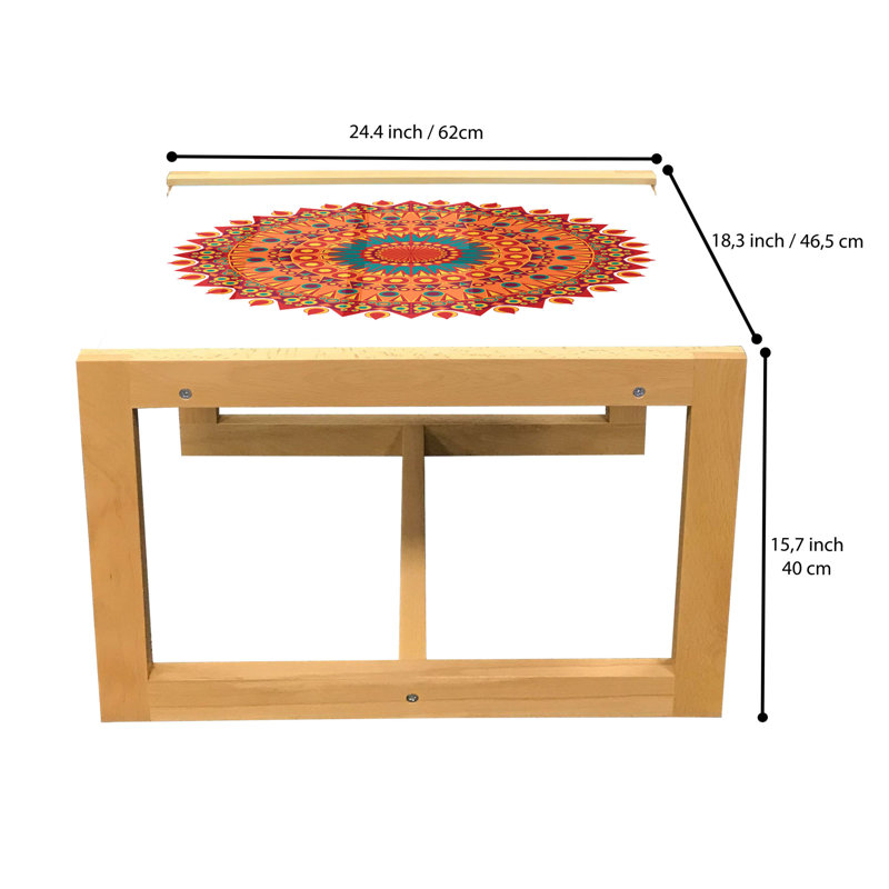 Jahri Sled Coffee Table, 62cm H x 46cm W x 40cm D