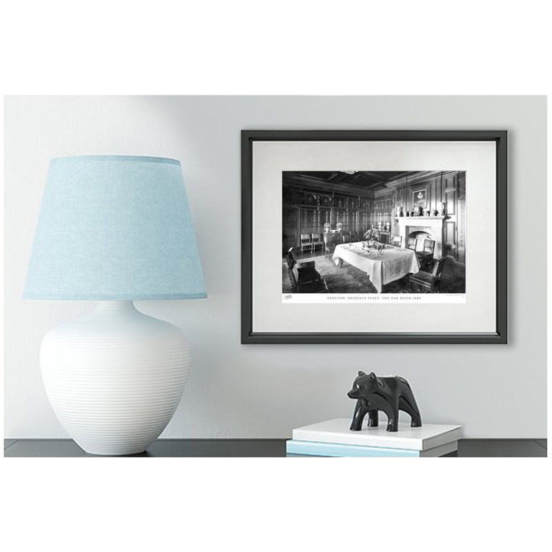 Padstow, Prideaux Place, The Oak Room 1888 - Single Picture Frame Print, 45cm H x 60cm W x 2.3cm D