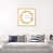 Toile avec cadre en bois beige n'est pas disponible