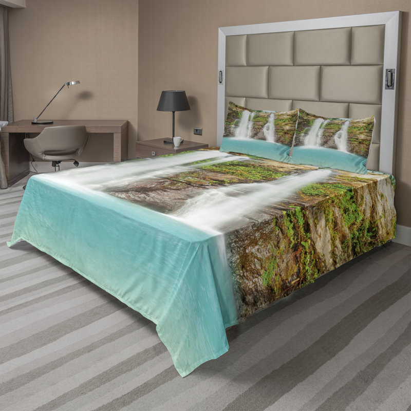 Microfiber Sheet Set, Cal.King Sheet Set + Fitted Sheet + 2 Pillowcases