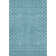Premium Machine Washable Prisco Teal Rug