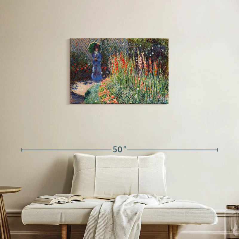 Parterre de fleurs Harnek 1876, H 20 po x l 30 po