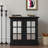 Versatile Storage Sideboard Cabinet With 2 Decorative Acrylic Mirrored Doors-695878551