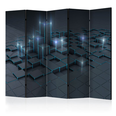 Badillo Solid Wood Folding Room Divider