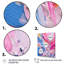 Rose, bleu, jaune, liquide, art V-1112950035-1112950034