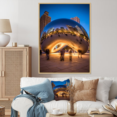 " Iconic Chicago Skyline II "