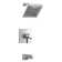 Zura Pressure Balance 17 Series Tub and Shower Trim with Double Handle and Monitor