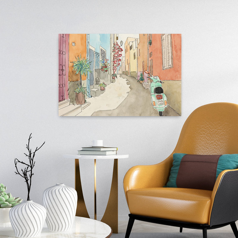 1 Piece Wrapped Canvas Wall Art, 40.64 cm H x 60.96 cm W