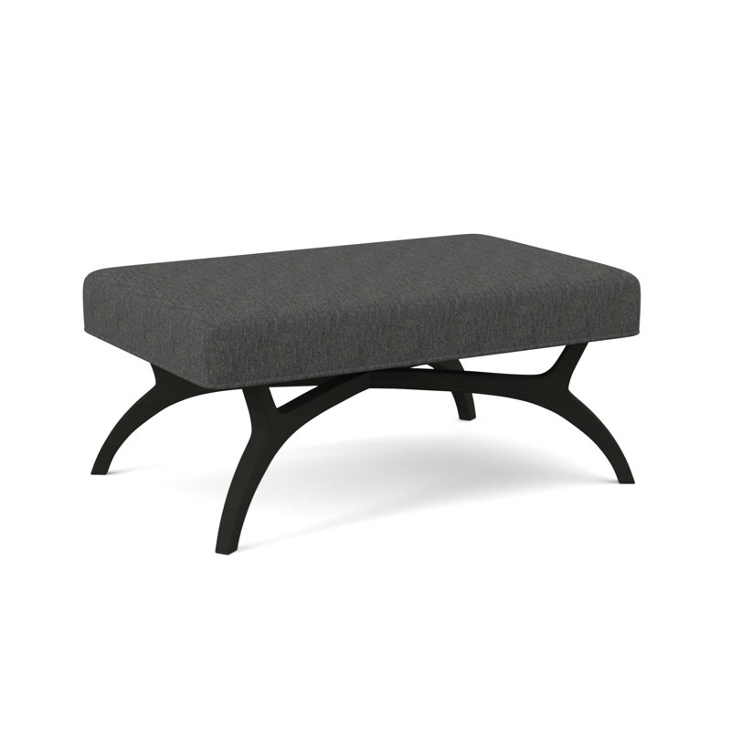Ansel Bench, Espresso, Filigree Ivory
