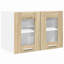 Vidaxl Hanging Cabinet Riga Black Oak 60 X 31 X 40 Cm Engineered Wood-121218289
