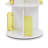 Jadeyn Rotating Bookshelf 4 Tier 360° Revolving Floor Standing Bookcase Corner Organizer Display-210833822