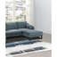 Moderne magnifique ensemble de chaises modulaires modulaires en tissu minéral 6 pièces Morgan
