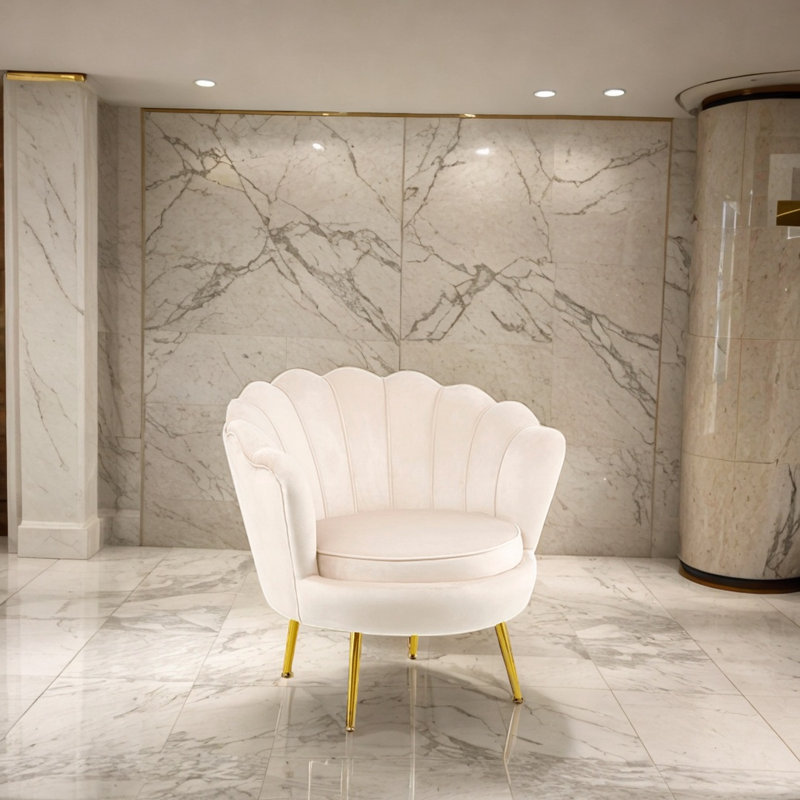 Alina Accent Chair, Beige