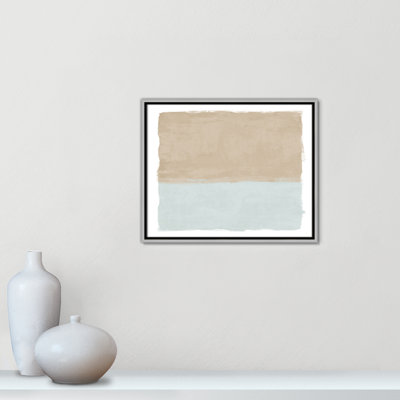 Sable et ciel II - reproduction de paysage par Natalie Carpentieri