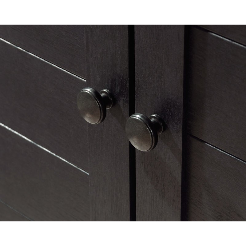 Armoire de rangement Villeparis Gw 3A, Chêne corbeau