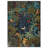 Floral Machine Washable Rugs with Rubber Backing for Living Room Non Slip Stain Resistant Carpet for Bedroom Living Room-2121552739
