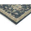 Tapis gris en laine noué à la main 8 pi 8 po x 12 pi 2 po Oushak