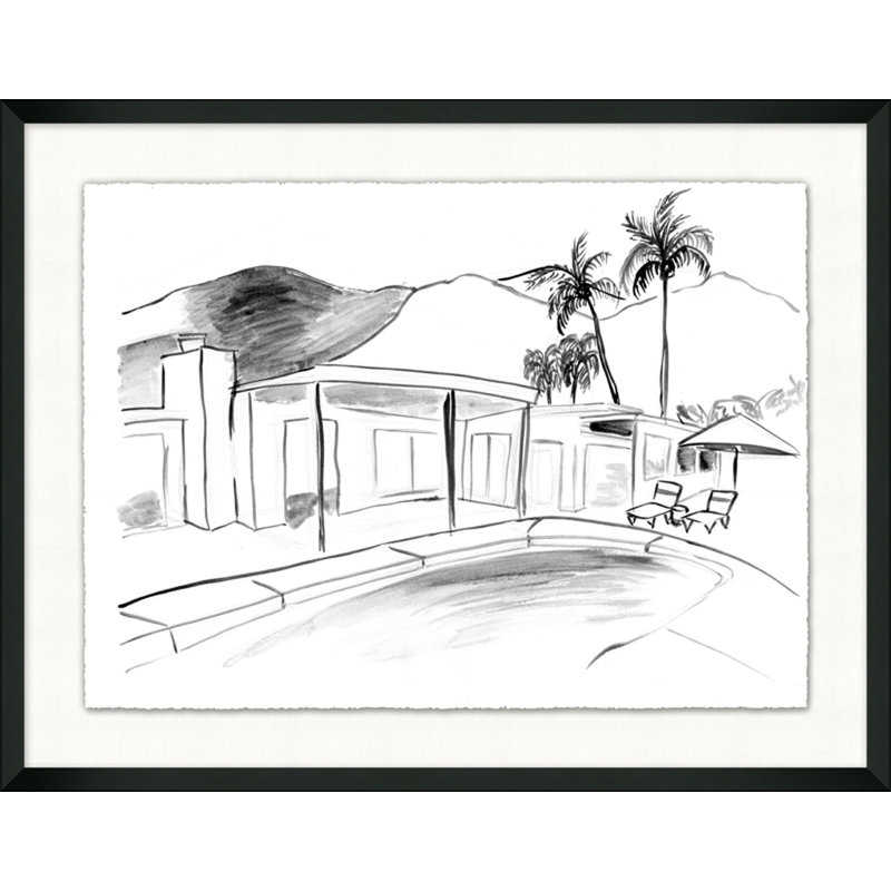 Poolside Renderings " Poolside Renderings 4 " by Christopher Kennedy