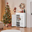  Modern  5-Tier  Shoe Storage 23-Pairs Shoe Cabinet with Ventilation Slats & Storage Draw-125431256