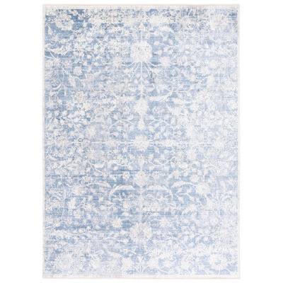 Barbados Viscose Pile Floral Rug