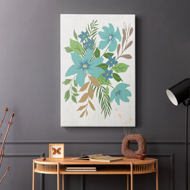 Marché aux fleurs I - galerie Cavas, H 18 po x l 12 po