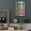 Bungalow Rose «Tarot - The Hanged Man» par Dean Russo, art mural en métal-1850505540