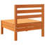 Noralee 63.5cm Wide Wood Patio Sofa-202427757-245631969