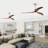 52" Solid Wood Blades Ceiling Fan With Light With Remote Control-1806178845-1806178842
