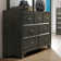 Ashiana 7-Drawer Rectangular Dresser in Gray