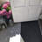 Outdoor Front Door Mat Harold Railing Rubber Rug - 24x16 Inches, Black