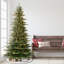 Lighted Artificial Fir Christmas Tree-194673841