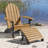 Hinz Outdoor Adirondack Chair With Ottoman-27117475