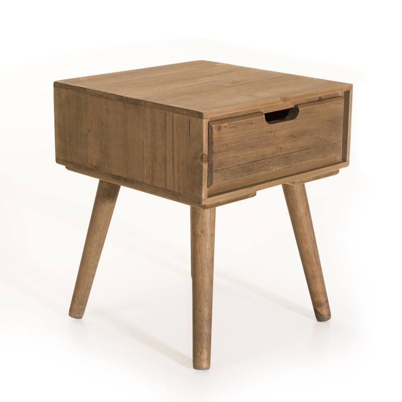Sullivan 40cm W Solid Wood Bedside Table