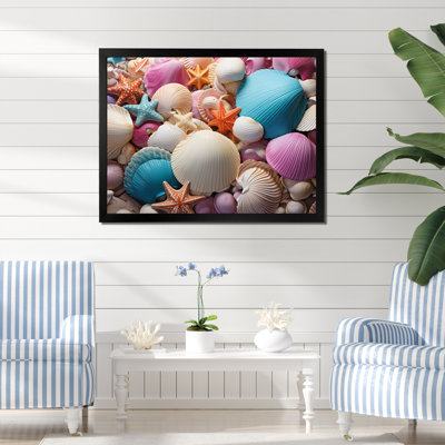 «Beach Photo Seashell Beauty VI», reproduction d'art sur toile