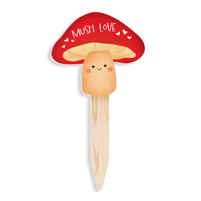 Piquet de jardin en forme de champignon Highland Home