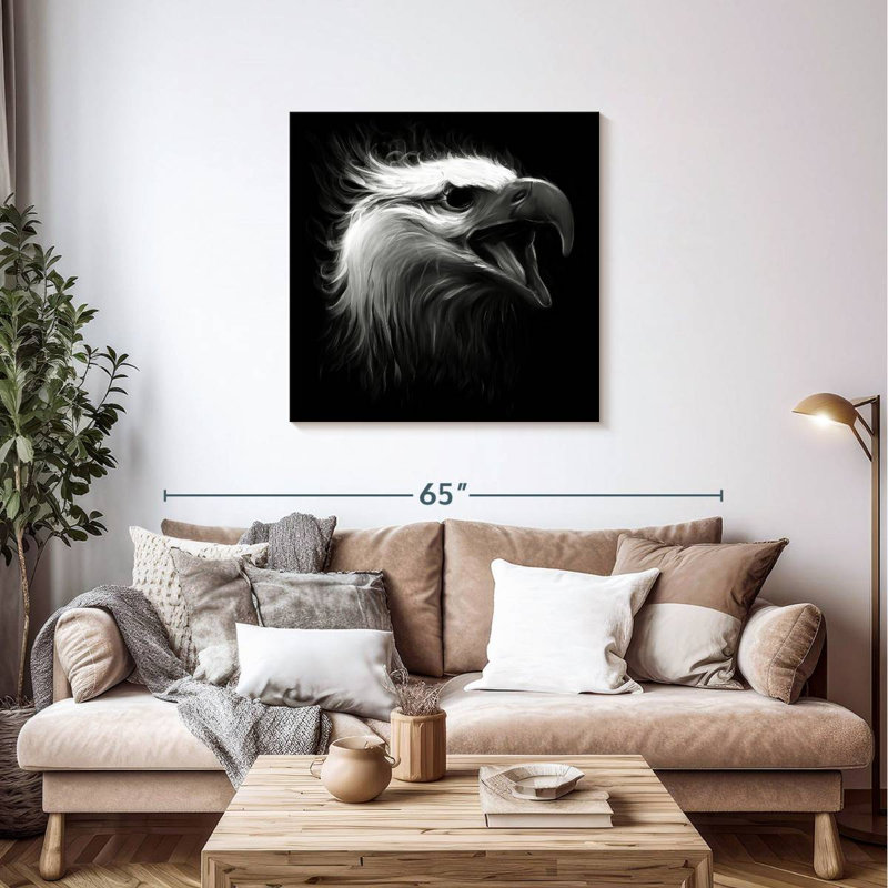 Brampt The Eagle Eye, 36" H x 36" W