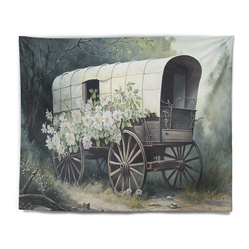 Polyester Tapestry, 32" H x 39" W