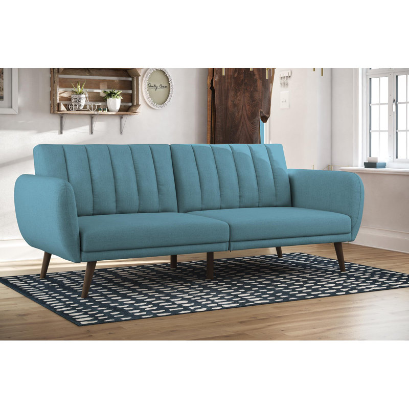 Gaugain 3 Seater Sofa Bed, Light Blue
