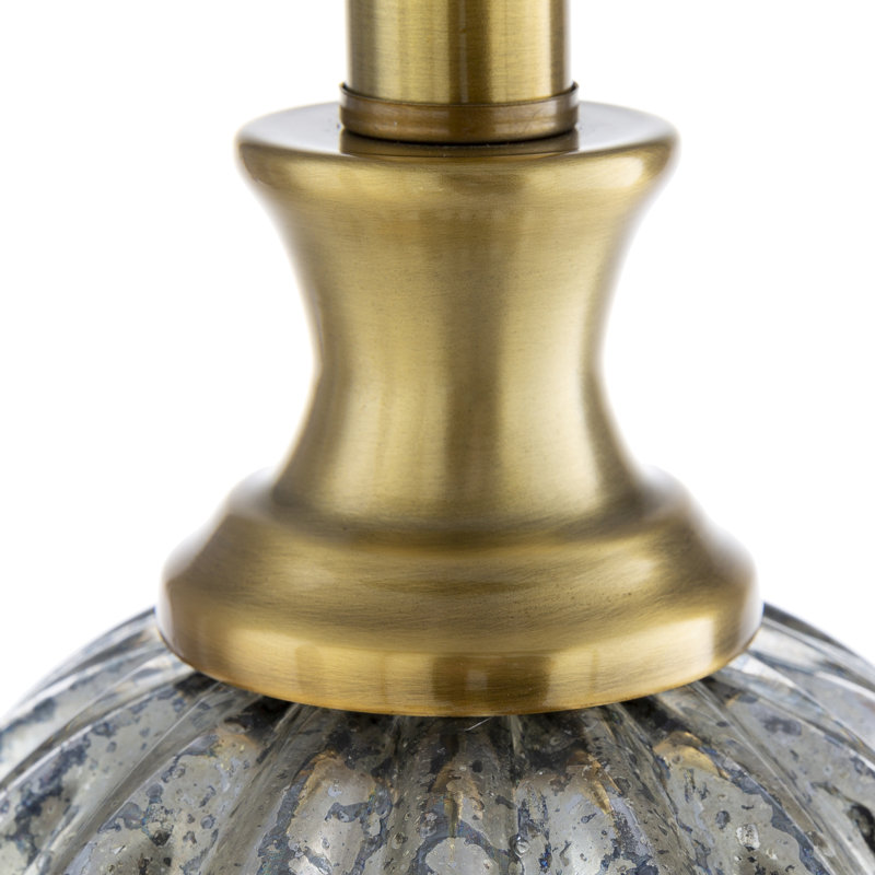 Della Ceramic Table Lamp, Ivory