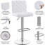 Bigvai Adjustable Height Counter Stool with Metal Frame-902650883